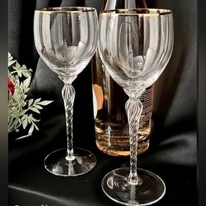 11 Lenox Monroe wine glasses